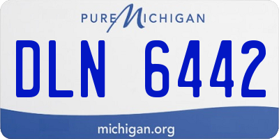 MI license plate DLN6442