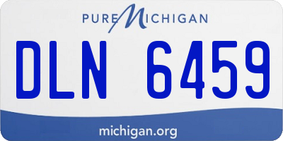 MI license plate DLN6459