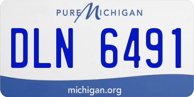 MI license plate DLN6491