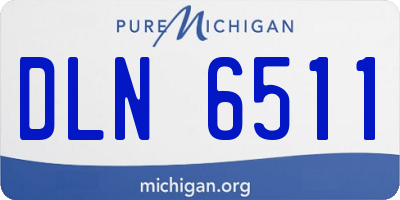 MI license plate DLN6511