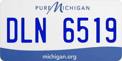 MI license plate DLN6519