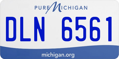 MI license plate DLN6561