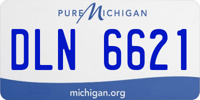 MI license plate DLN6621