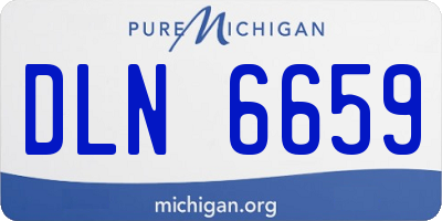 MI license plate DLN6659