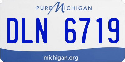 MI license plate DLN6719