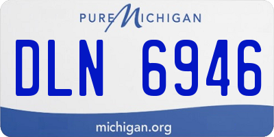 MI license plate DLN6946