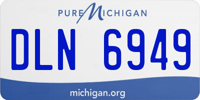 MI license plate DLN6949