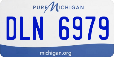 MI license plate DLN6979