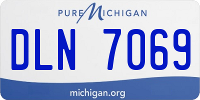 MI license plate DLN7069