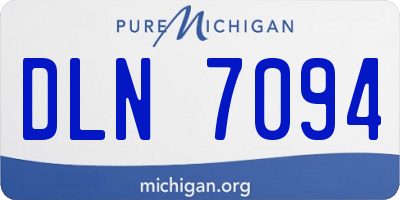 MI license plate DLN7094