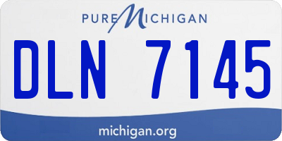 MI license plate DLN7145