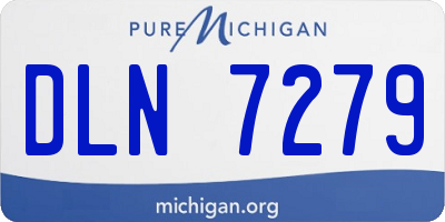 MI license plate DLN7279