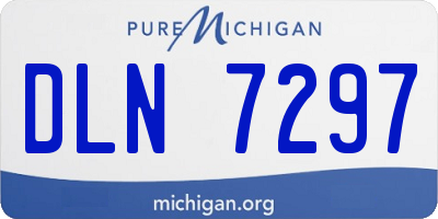 MI license plate DLN7297