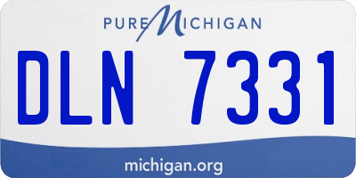 MI license plate DLN7331