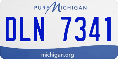 MI license plate DLN7341