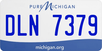 MI license plate DLN7379