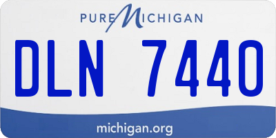 MI license plate DLN7440