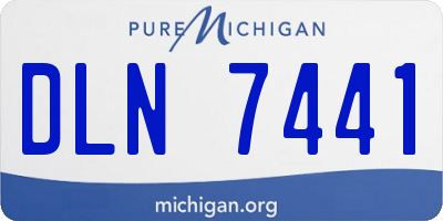 MI license plate DLN7441