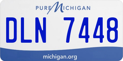 MI license plate DLN7448