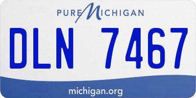 MI license plate DLN7467