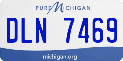 MI license plate DLN7469