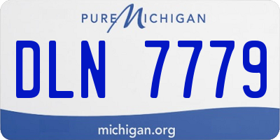 MI license plate DLN7779