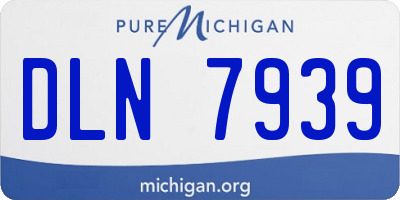 MI license plate DLN7939