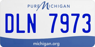 MI license plate DLN7973