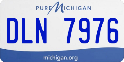 MI license plate DLN7976