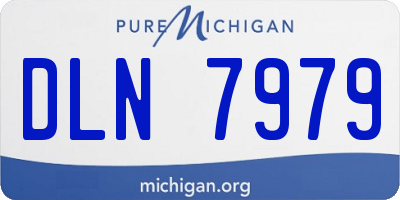 MI license plate DLN7979