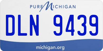 MI license plate DLN9439