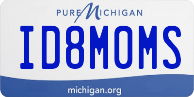 MI license plate ID8M0MS