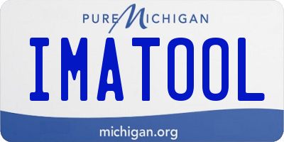 MI license plate IMATOOL