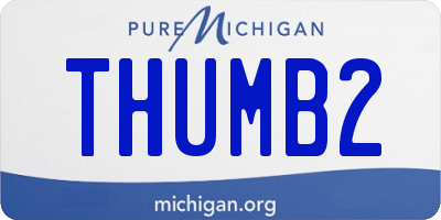 MI license plate THUMB2