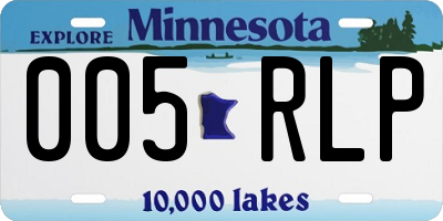 MN license plate 005RLP