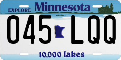 MN license plate 045LQQ