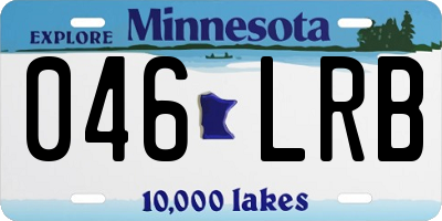 MN license plate 046LRB