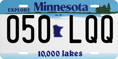 MN license plate 050LQQ