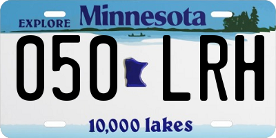 MN license plate 050LRH