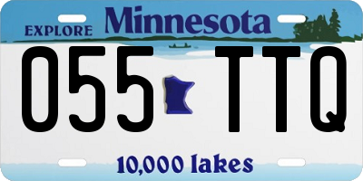 MN license plate 055TTQ