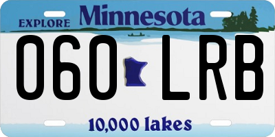 MN license plate 060LRB