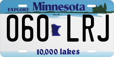MN license plate 060LRJ