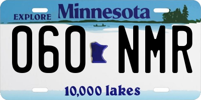 MN license plate 060NMR