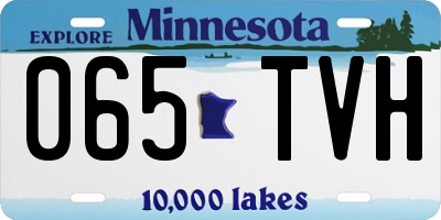 MN license plate 065TVH