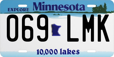 MN license plate 069LMK