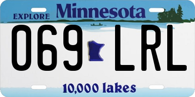 MN license plate 069LRL