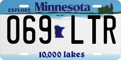 MN license plate 069LTR