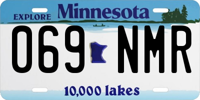 MN license plate 069NMR