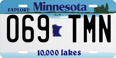 MN license plate 069TMN