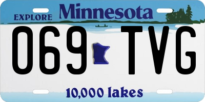 MN license plate 069TVG